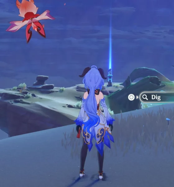 All Genshin Impact buried chest locations in V3.6 region