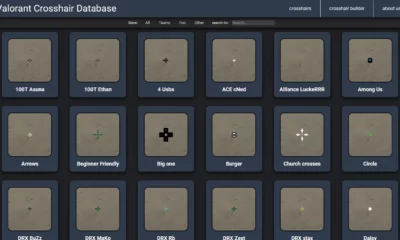 valorant crosshair database